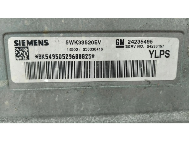 Řídící jednotka 24235495   Cadillac STS 