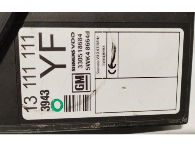 Блок управления двигателя 330518684   Opel Meriva B