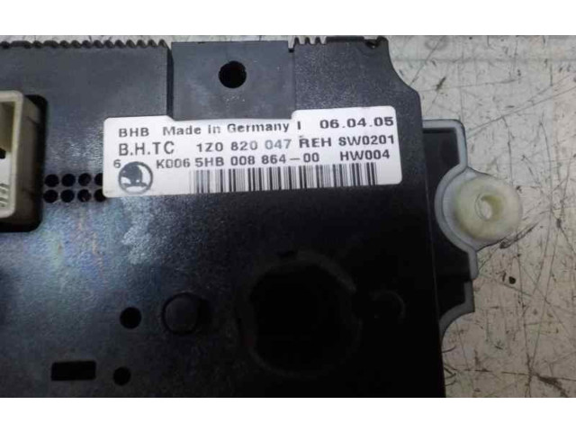 Модуль блока управления кондиционером 1Z0820047K3X1, 1Z0820047   Skoda Octavia Mk2 (1Z)