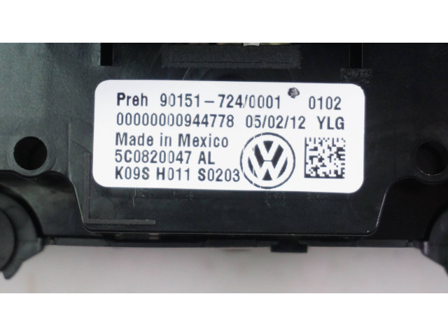 Блок управления климат-контролем 5C0820047AL   Volkswagen Beetle A5