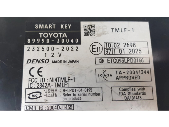 Блок управления 8999030040, 2325002022 Lexus GS 300 350 430 450H