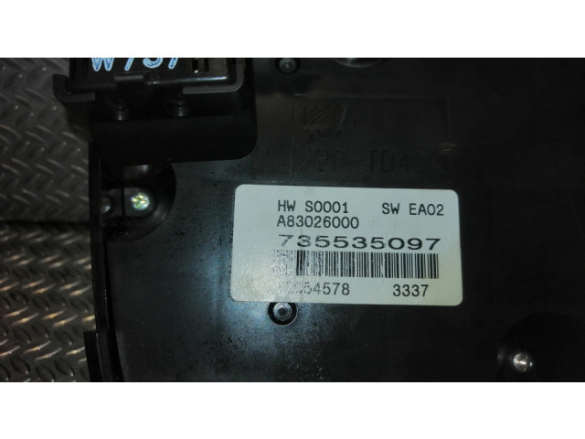 Блок управления климат-контролем 735535097 Fiat Ducato