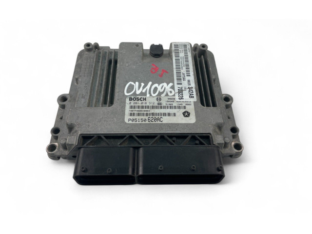 Блок управления двигателем Блок управления P05150620AC, 0281018312   Fiat Freemont