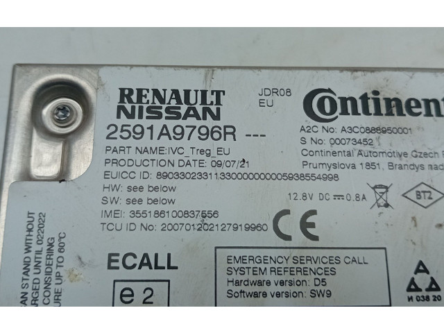 Блок управления 2591A9796R Dacia Sandero