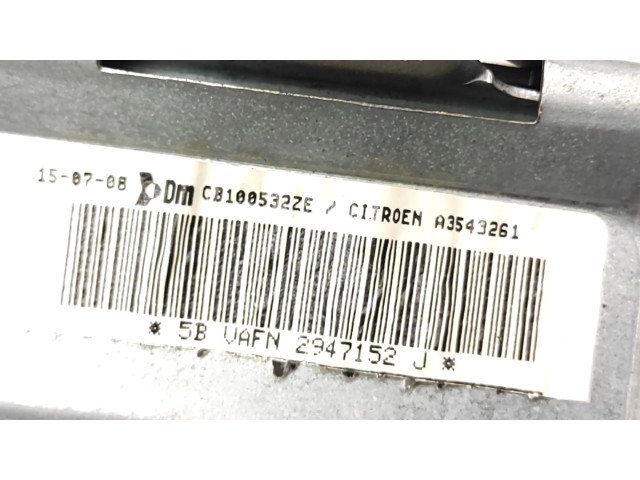 Подушка безопасности пассажира A3543261, CB100532ZE   Citroen C2