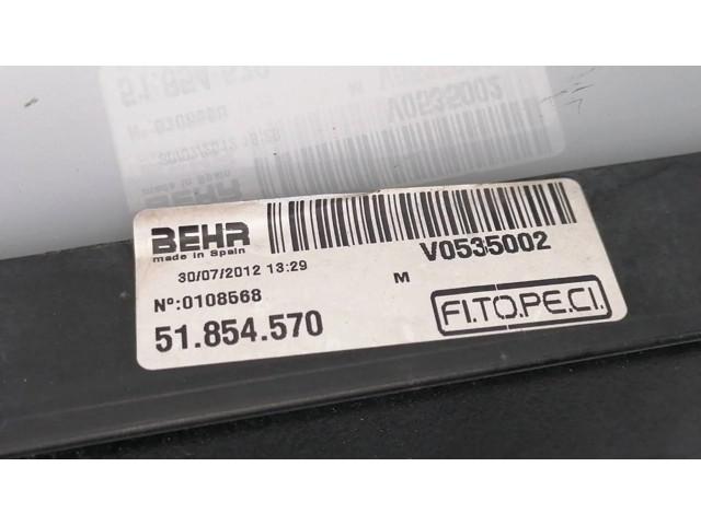 Вентилятор радиатора 51854570 Fiat Qubo 1.2