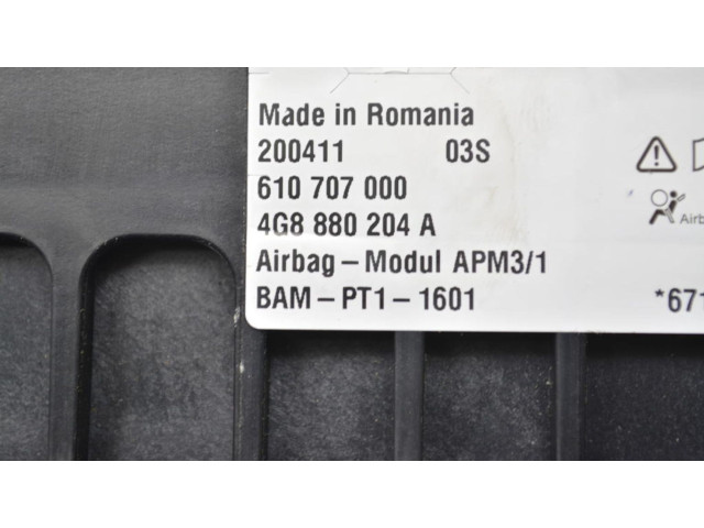 Рулевая рейка Надувная подушка для пассажира 4G8880204D Audi A6 S6 C7 4G 2011 - 2018 года