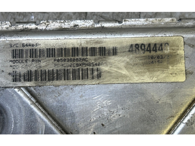 Блок управления двигателя 68434939AC, AAA9160220000 Dodge Challenger