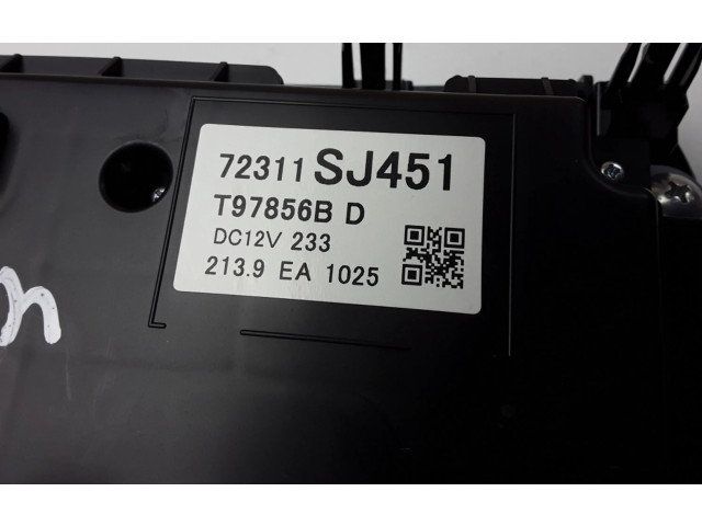 Модуль блока управления кондиционером 72311SJ451   Subaru Forester SK