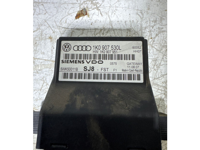 Модуль управления gateway Skoda Octavia Mk2 (1Z) 2004 - 2013 года 1K0907530L, 5WK50011B