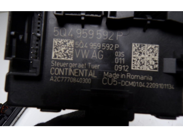 Блок комфорта 5Q4959592P, 5Q4959592P   Cupra Formentor   