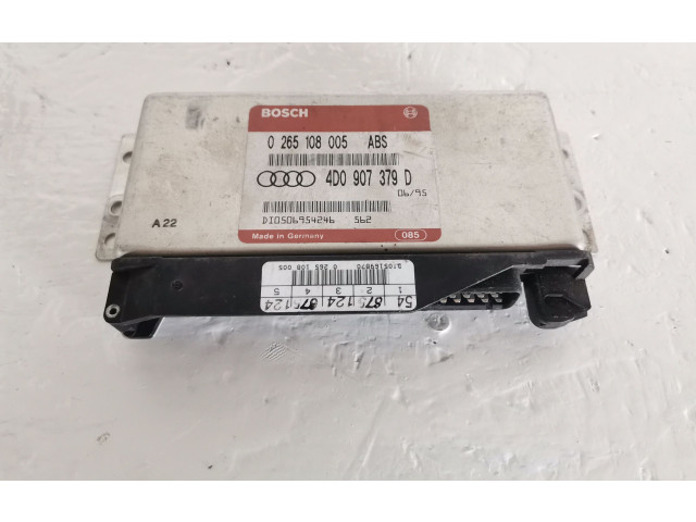 Блок управления АБС 0265108005, 4D0907379D Audi A6 S6 C5 4B