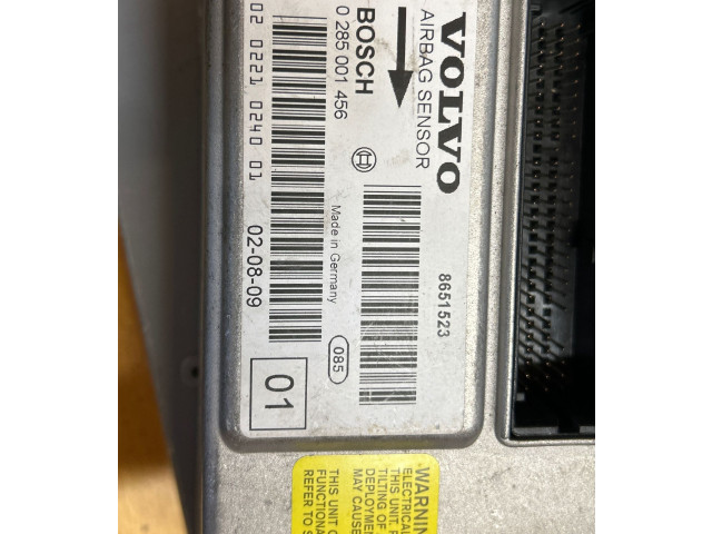 Блок подушек безопасности 8651523, 0285001456   Volvo V70