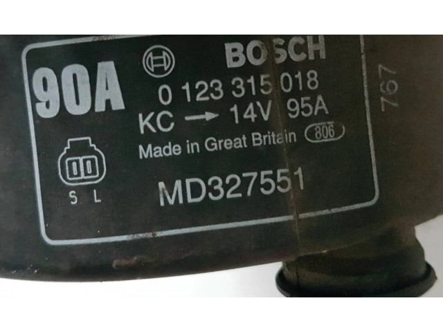 Генератор 0123315018, 0272220208 Mitsubishi Carisma