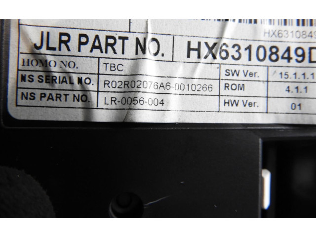 Панель приборов HX6310849DC   Jaguar XF X260       