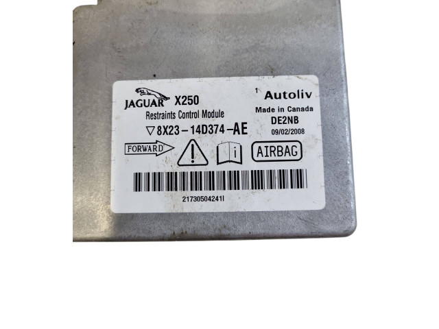Блок подушек безопасности 8X2314D374AE Jaguar XF X250