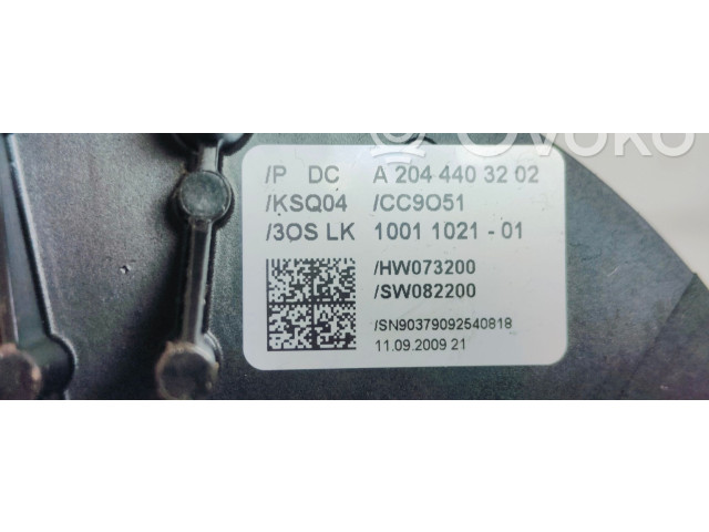 Подрулевой шлейф SRS A2044403202   Mercedes-Benz C W204