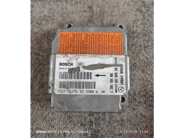 Блок подушек безопасности 0285001165   Mercedes-Benz CLK A208 C208