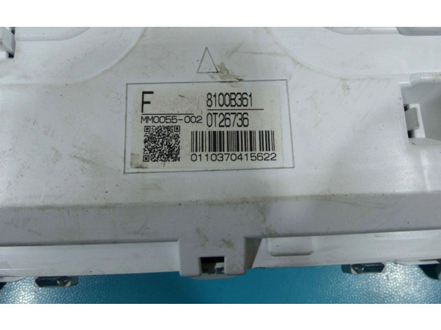 Панель приборов 8100B361, IMPRK1228257 Mitsubishi Lancer VIII