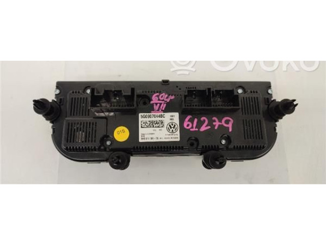 Блок управления климат-контролем 5G0907044BC, 5G0907044BC Volkswagen Golf VII