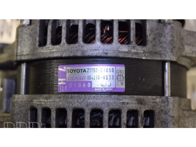 Генератор 2706031050 Lexus GS 300 350 430 450H 3.5