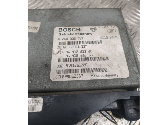 Блок управления коробкой передач 9641281280, 6058001119 Citroen C5