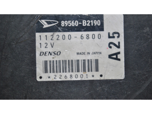 Блок управления двигателя 89560B2190   Daihatsu Cuore