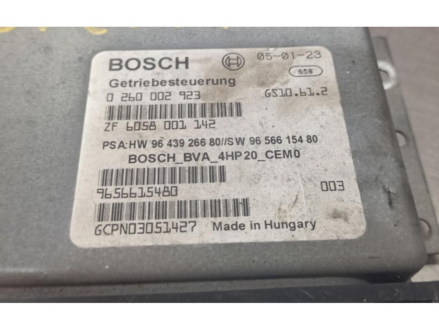 Блок управления коробкой передач Citroen Berlingo