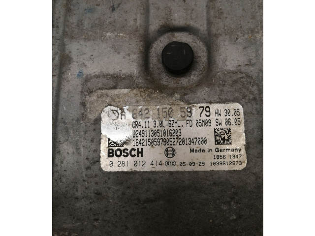 Řídící jednotka A6421505979, 0281012414 Mercedes-Benz ML W164 2006