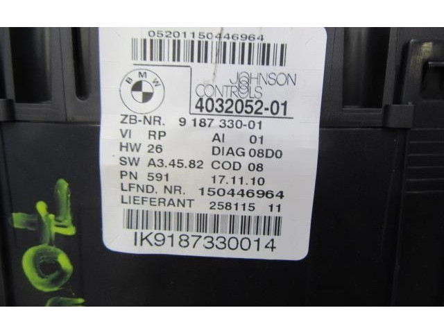 Přístrojová deska BMW 1 E81 E87 2011 918733001