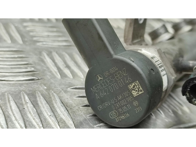 Vstřikovač A6420701187, 0445116026 Mercedes-Benz E W212 pro naftový motor 3.0 642850