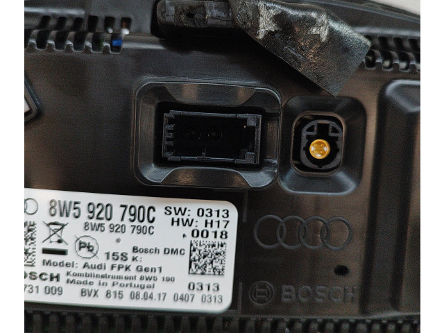 Панель приборов 8W5920790C, 0263731009 Audi Q5 SQ5