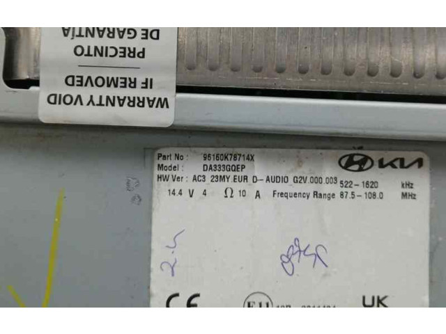 Экран дисплея вверх 96160K78714, DA333GQEP Hyundai i10