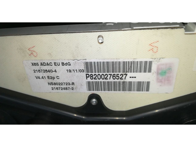 Панель приборов p8200276527 Renault Clio II