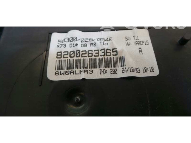 Панель приборов 8200263365   Renault Vel Satis       
