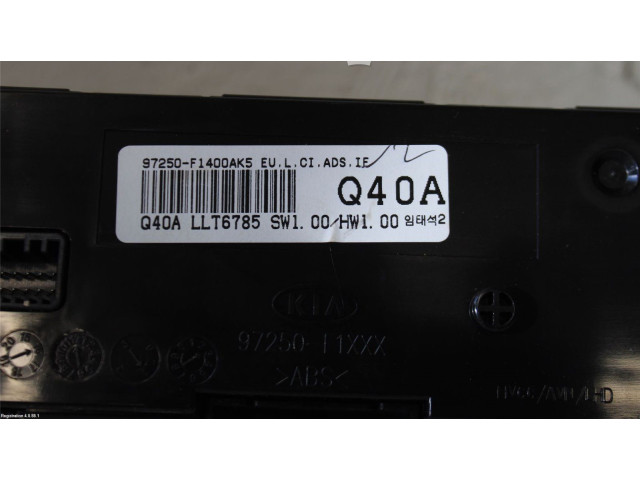 Блок управления климат-контролем 97250F1400AK5   KIA Sportage