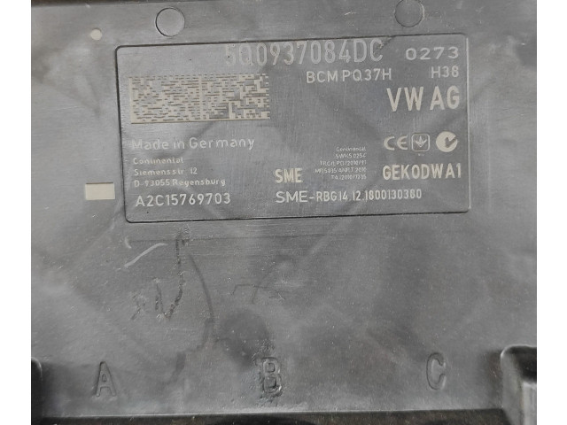 Блок комфорта 5Q0937084DC, A2C15769703   Skoda Superb B8 (3V)   