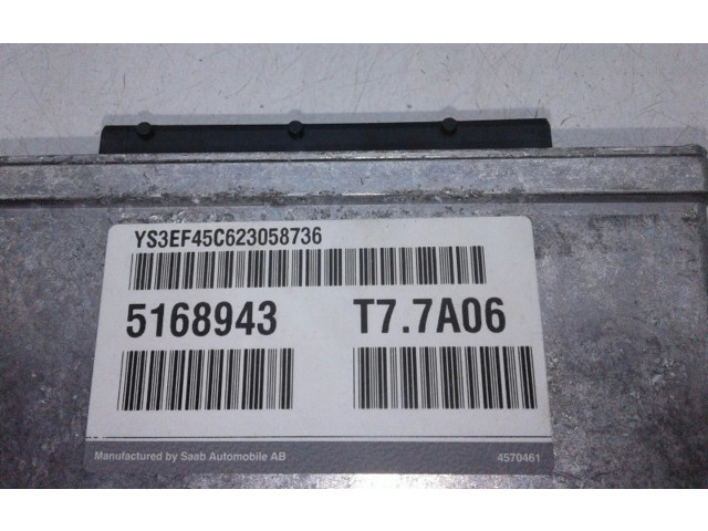 Зеркало электрическое Saab 9-5 1998 - 2005 года