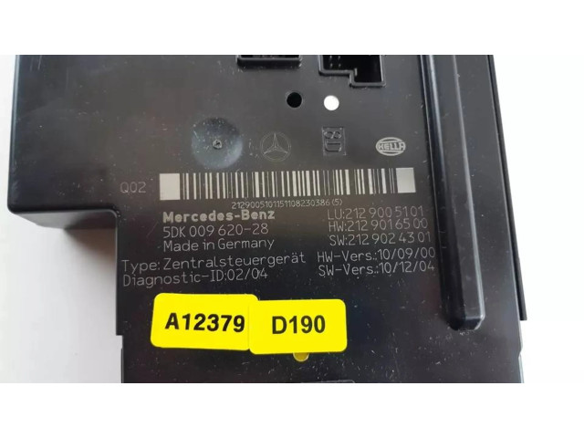 Pojistková skříňka 2129005101, 2129016500 Mercedes-Benz E W212 2014