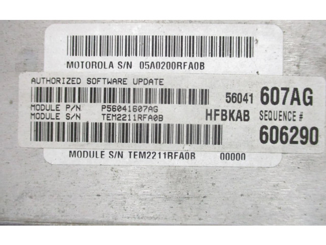 Řídící jednotka P56041607AG Jeep Cherokee III KJ