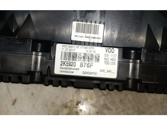 Панель приборов 2K5920876F Volkswagen Caddy