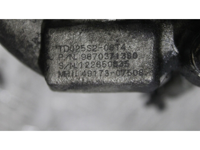 Turbodmychadlo Турбина 9670371380   Citroen Berlingo 1.6  