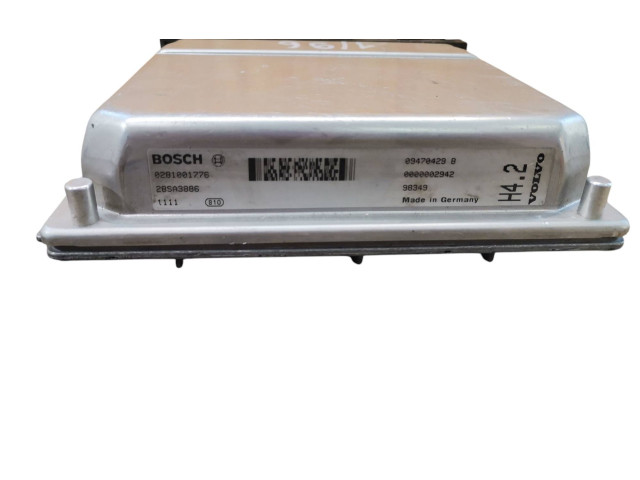 Блок управления двигателя 09470429B, 98349   Volvo S80