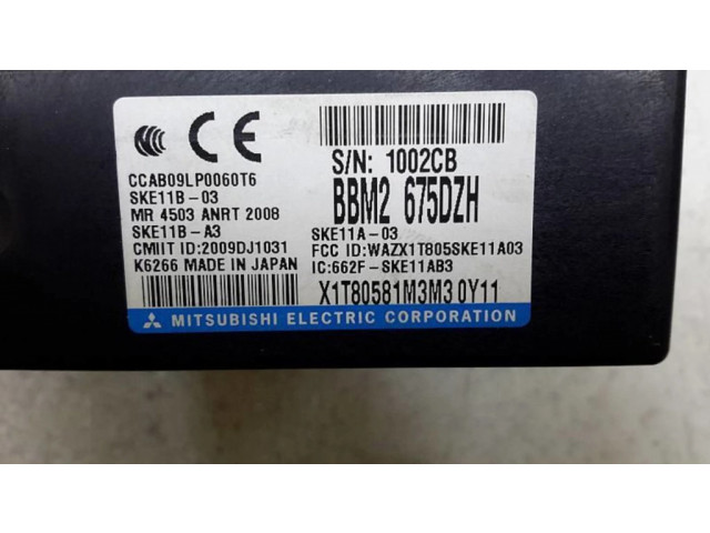 Řídící jednotka 2758008389 Mazda 3 II 2011