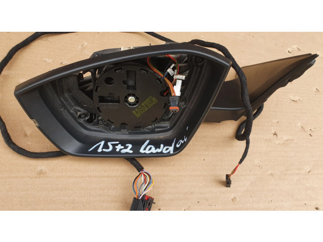 Зеркало электрическое     левое   Skoda Superb B8 (3V)  2015-- года   