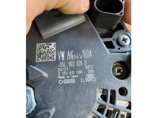 Генератор 05L903026D   Skoda Octavia Mk4      