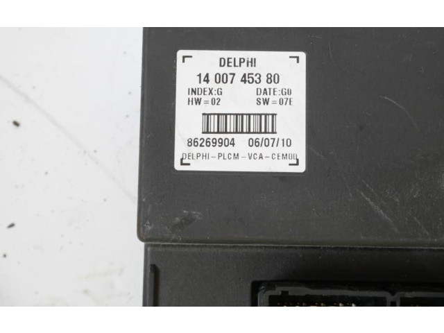 Řídící jednotka 1400745380 Peugeot 807 2002