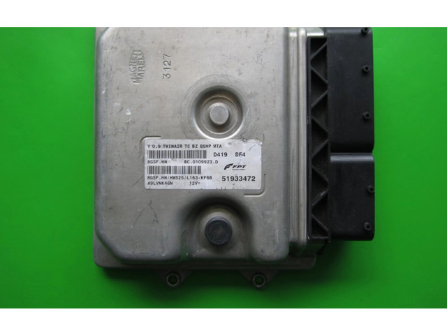 Блок управления двигателем Блок управления 51933472, BC.0109923.D   Lancia Y 840