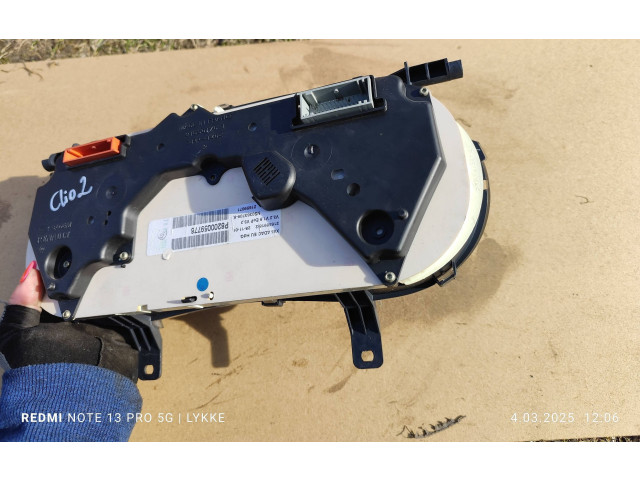 Спидометр (приборный щиток) P8200059776, 277152km   Renault Clio II   