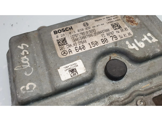 Řídící jednotka A6401508079, 0281013030   Mercedes-Benz B W245 2006
